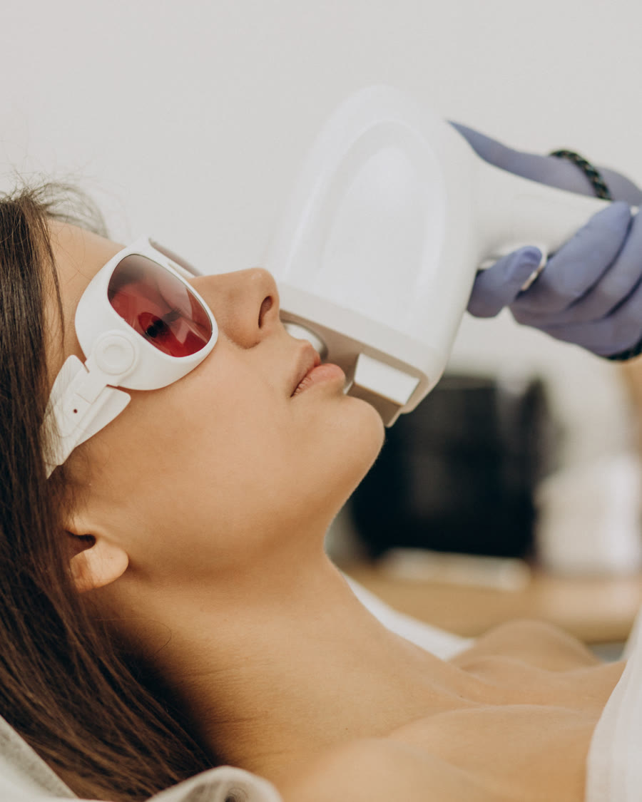 Treatment photography from the site
